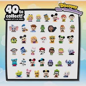 Disney Doorables Let&#39;s Go Figuren
