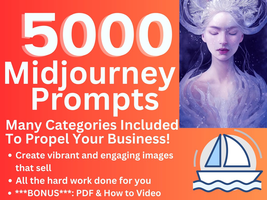 5000+ Midjourney AI Art Prompts: Guide & Video (digital Download) - Etsy
