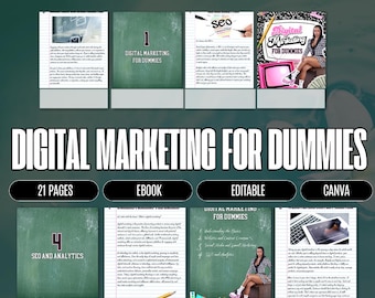 Digital Marketing For Dummies Ebook | Beginner's Guide (PDF)