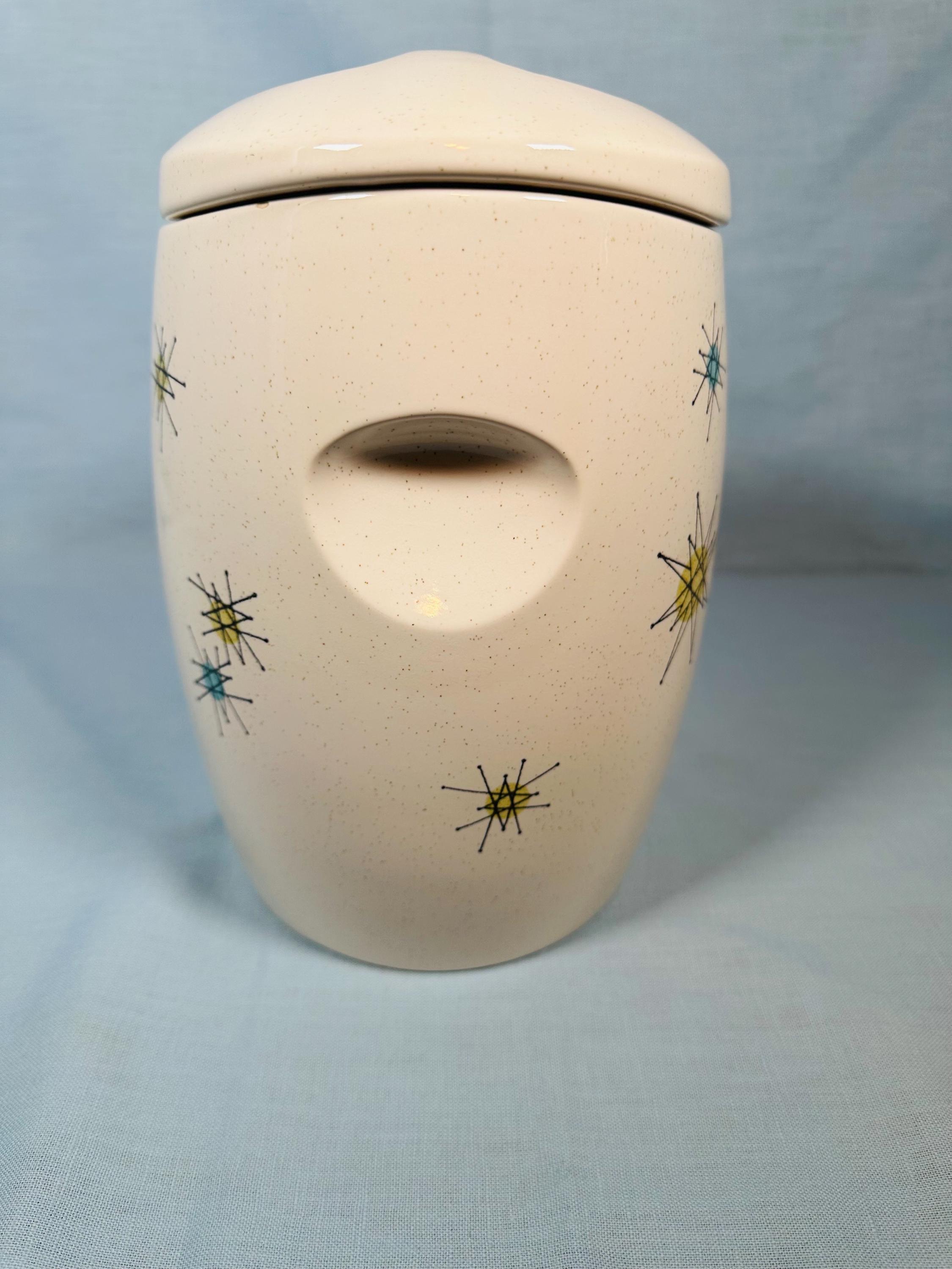 Franciscan Starburst RARE LARGE 9 Inch Canister - Etsy