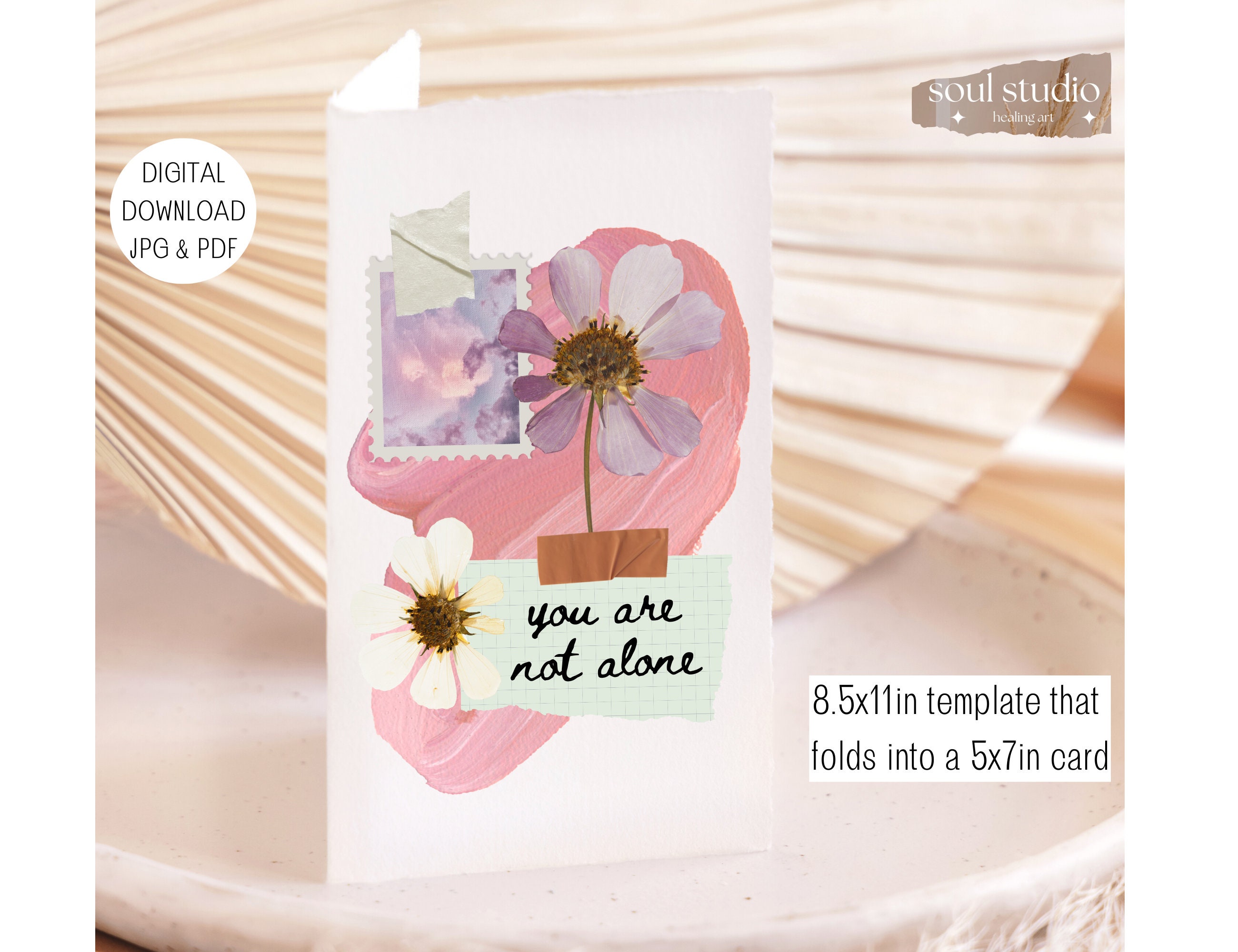 Printable Sympathy Card Condolences Card Printable Grief Etsy