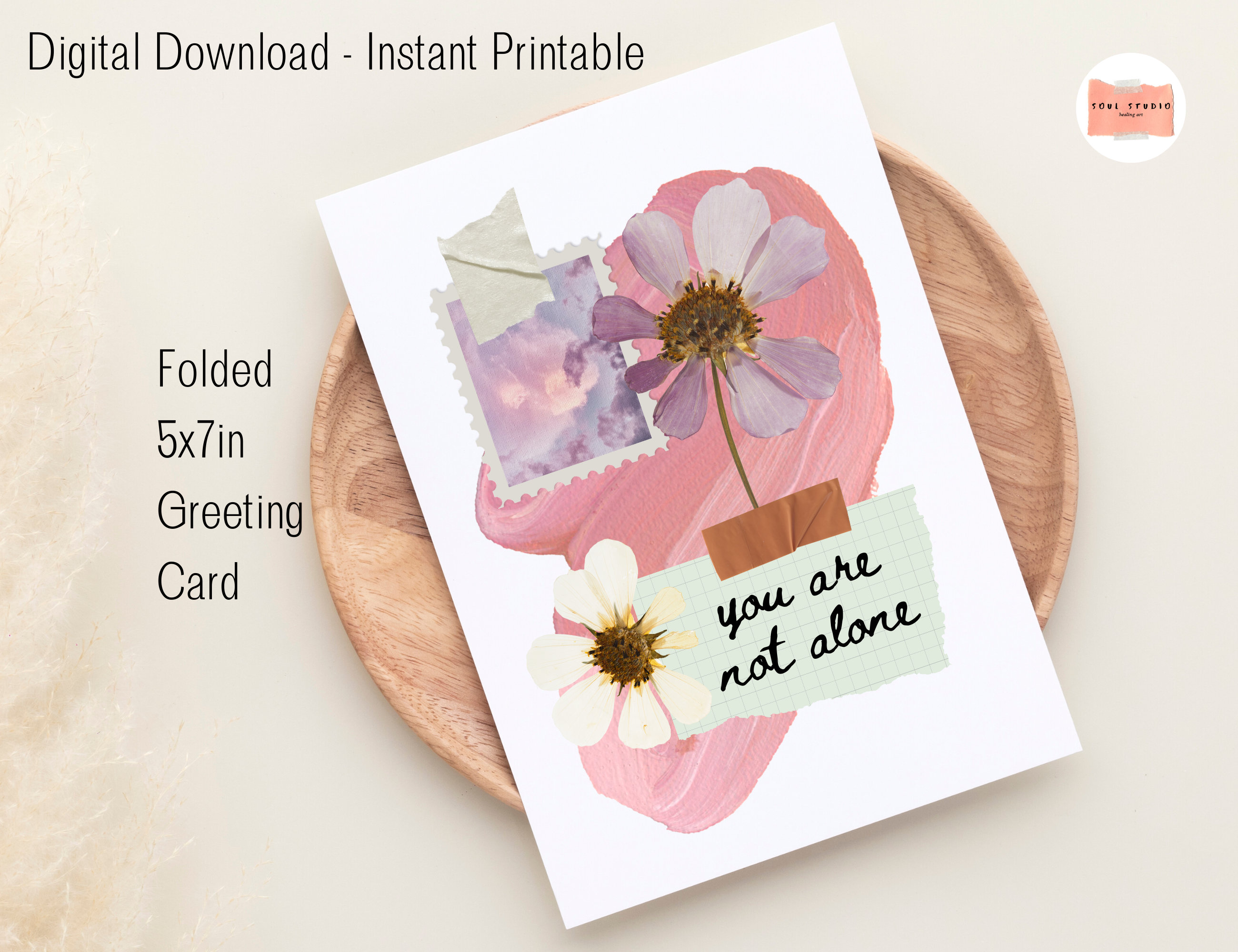 Printable Sympathy Card Condolences Card Printable Grief Etsy