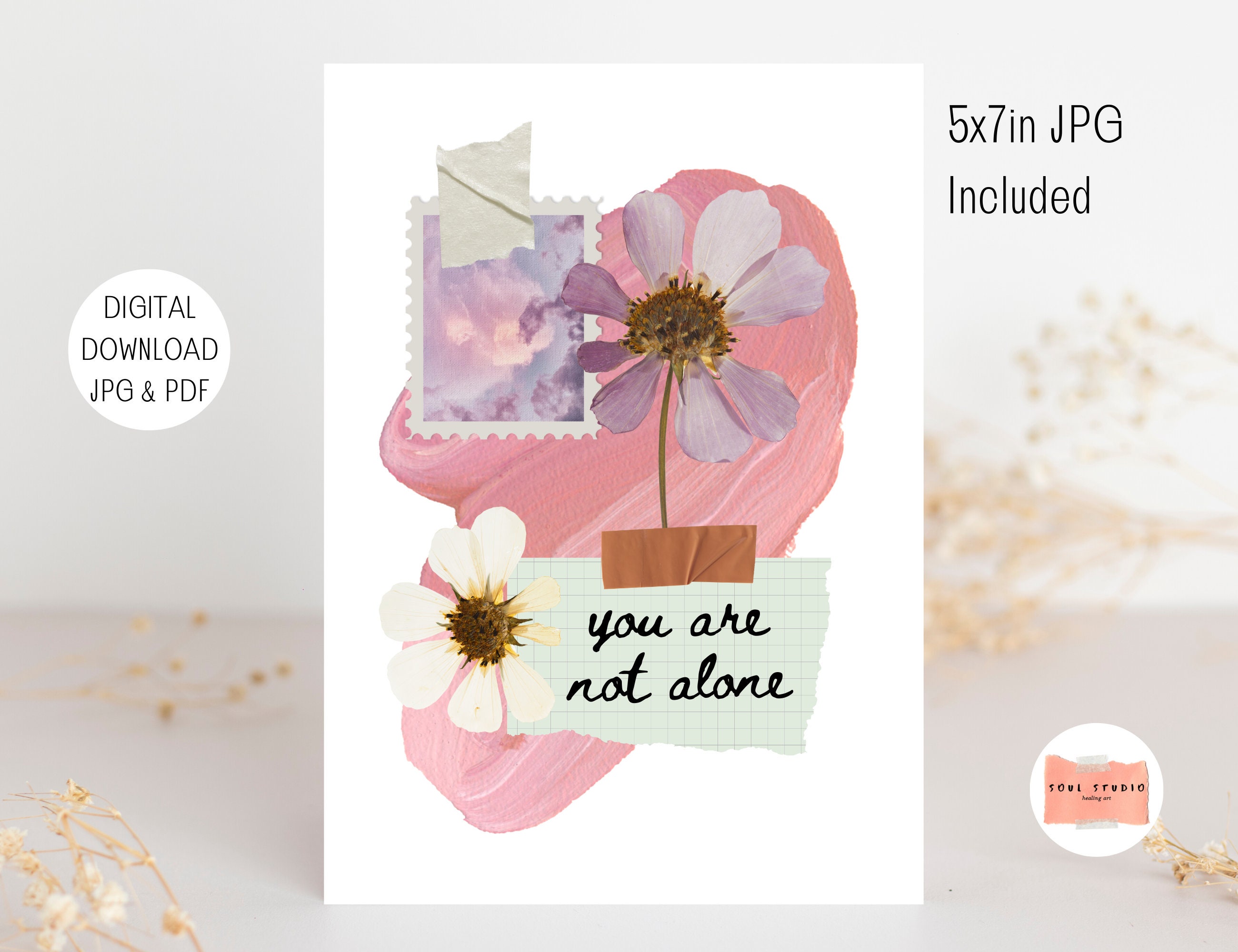 Printable Sympathy Card Condolences Card Printable Grief Etsy