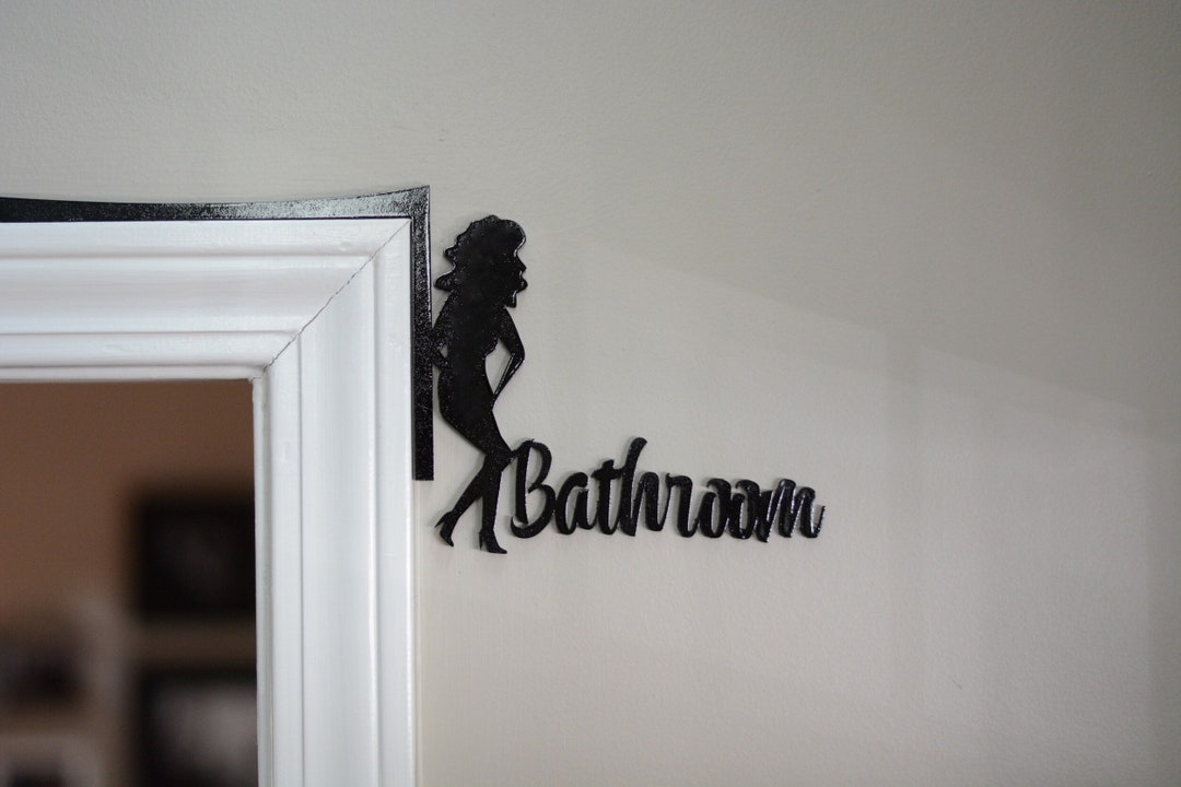 Funny Bathroom Door Sign Door Topper gotta Go Woman Etsy