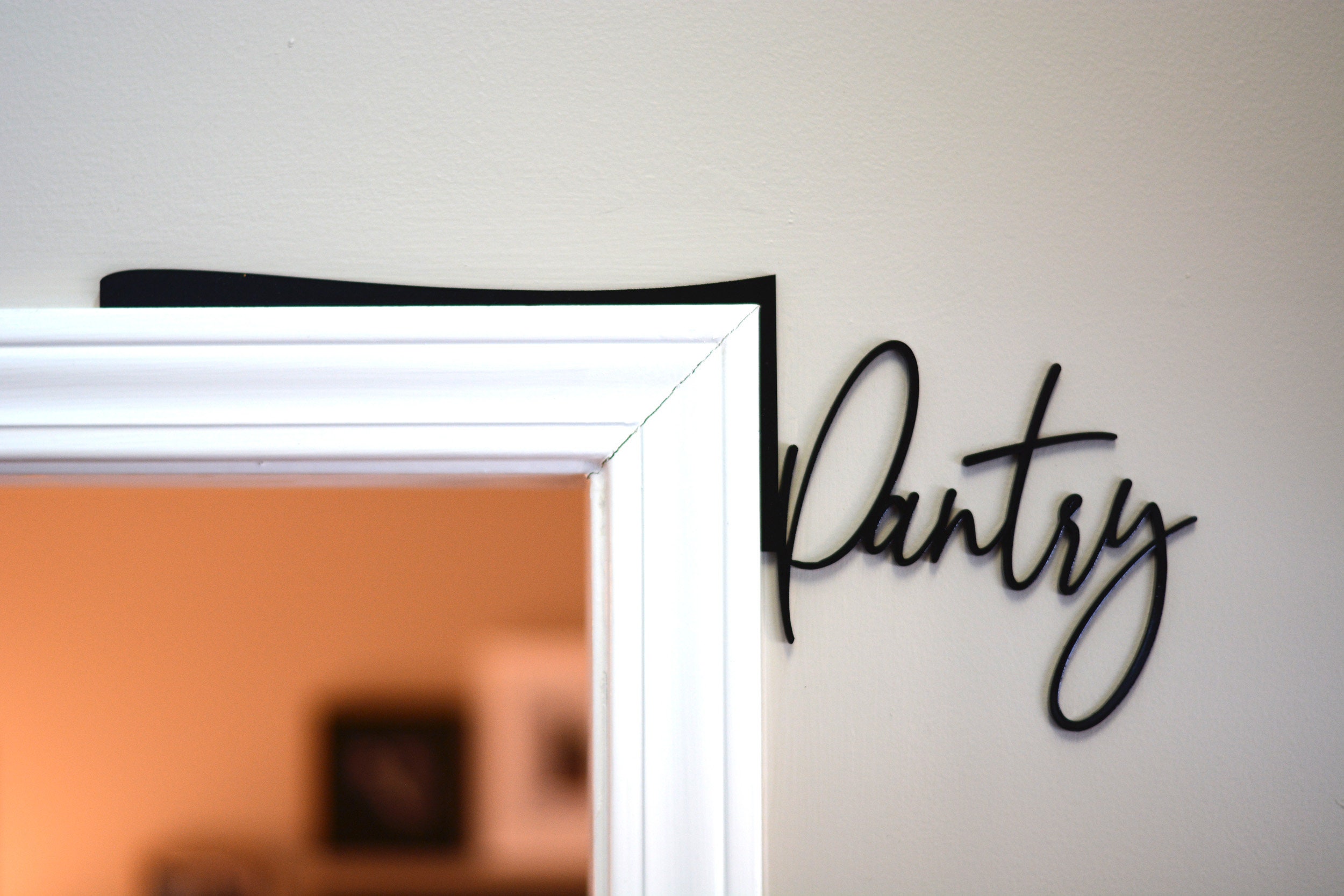 Pantry Door Sign Pantry Sign Pantry Door Topper Etsy