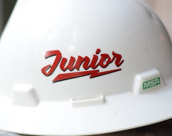 Custom Name Hardhat Decal Sticker