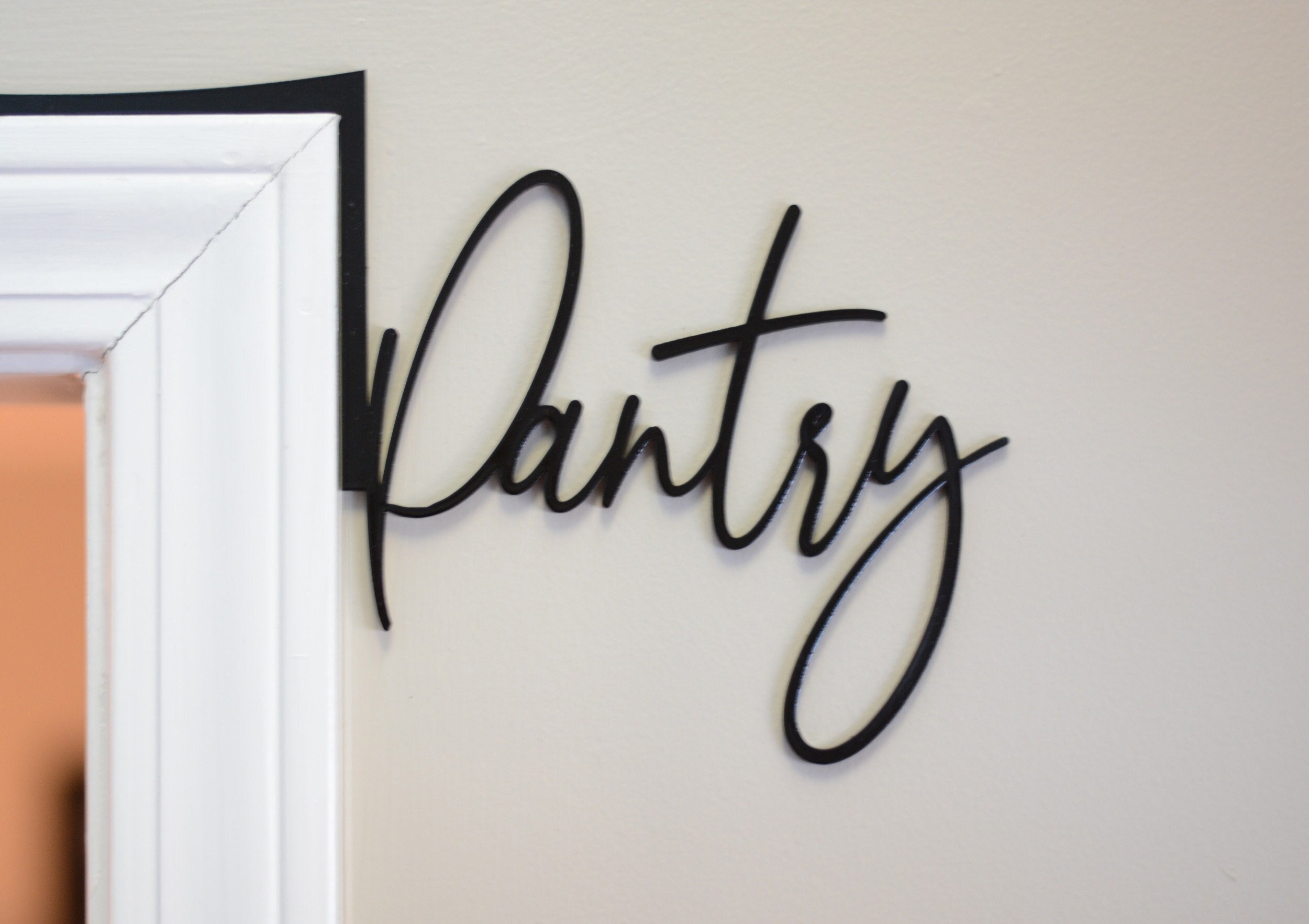 Pantry Door Sign Pantry Sign Pantry Door Topper - Etsy