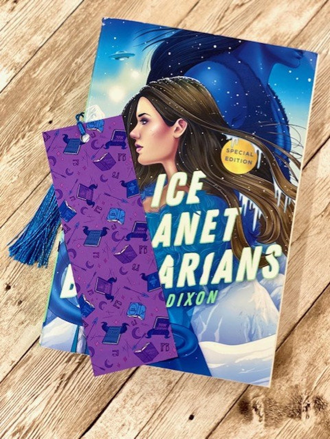 Unofficial Ruby Dixon Ice Barbarians Series Bookmark Ice Home