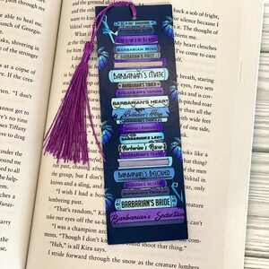 Unofficial Ruby Dixon Ice Planet Barbarians Series Bookmark | Ice Home ...
