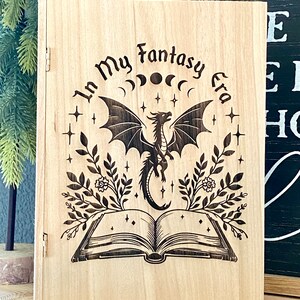 Wooden Bookmark Storage Box | Bookmark Holder | Wooden Book Box ...