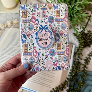 In My Goose Era Magnetic Kindle Grip | Kindle Accessories | Reading Kindle Grip | | Boho Kindle Grip |Bookish Grip |Goose Grip