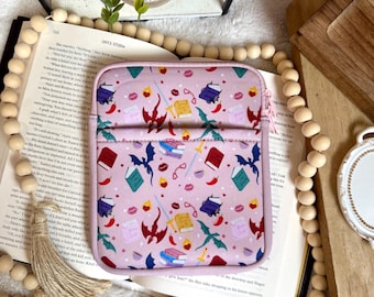 Dragon Kindle Sleeve | Kindle Cover | Kindle Case| Dragon Rider Cover | Fantasy Kindle | Kindle accessories | Kindle Girlie | Dragon Insert