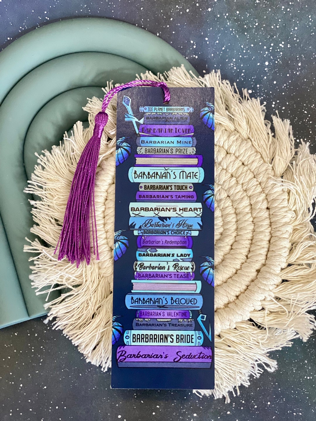 Unofficial Ruby Dixon Ice Planet Barbarians Series Bookmark | Ice Home ...