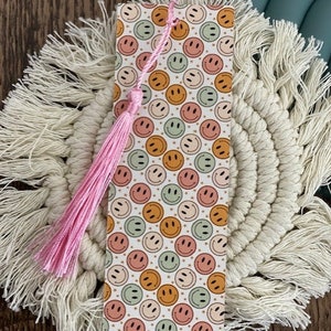 Smile Bookmark | Pastel Bookmark | Gifts For Readers | Bookish Gifts | Reading Gifts | Book Lovers | Book Addict | Book Gifts