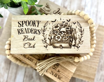 Wooden Bookmark Storage Box | Bookmark Holder | Wooden Book Box | Bookmark Storage Box | Bookmark Box | Storage For Bookmarks | Book Gifts