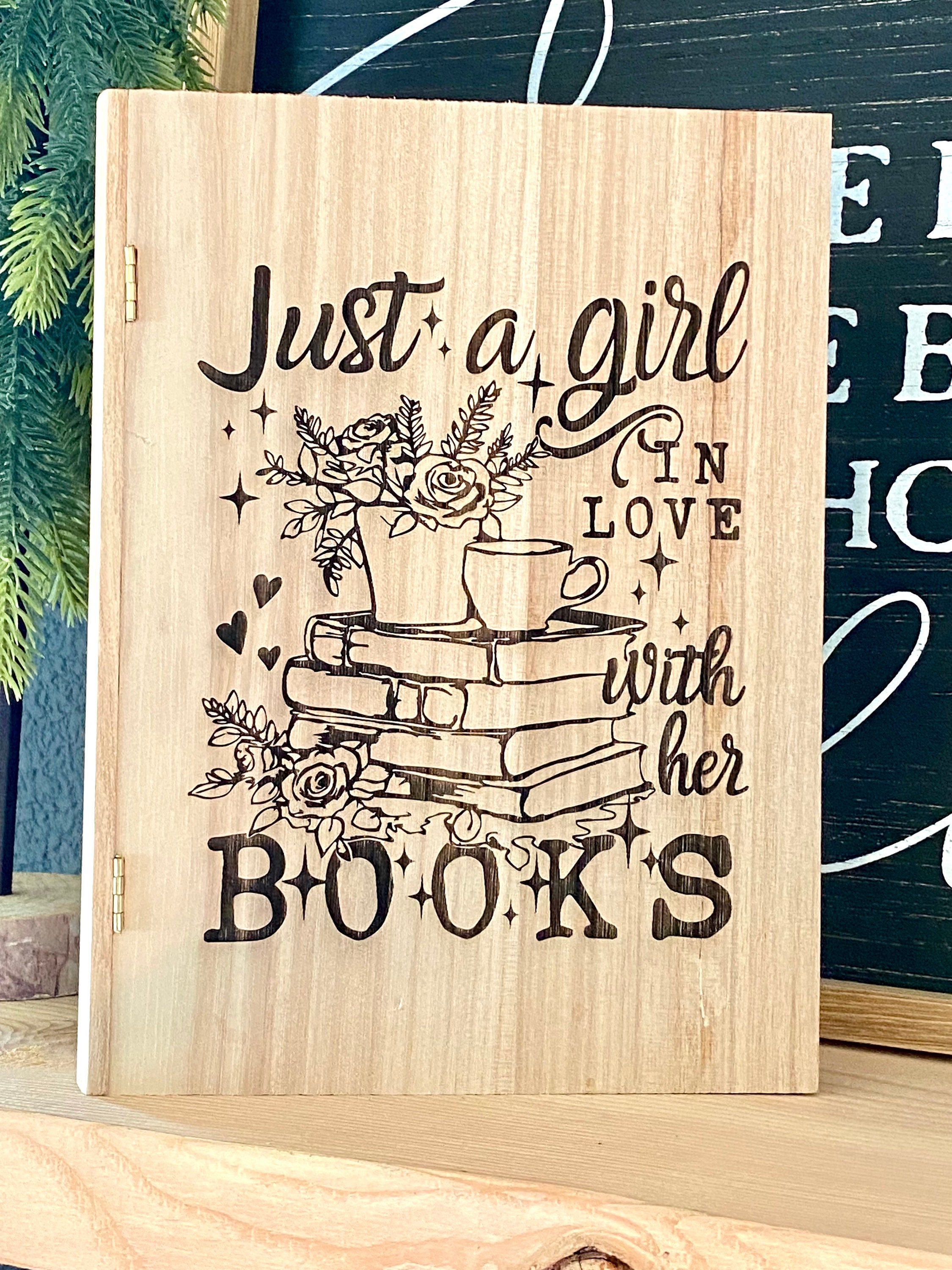Wooden Bookmark Storage Box | Bookmark Holder | Wooden Book Box ...