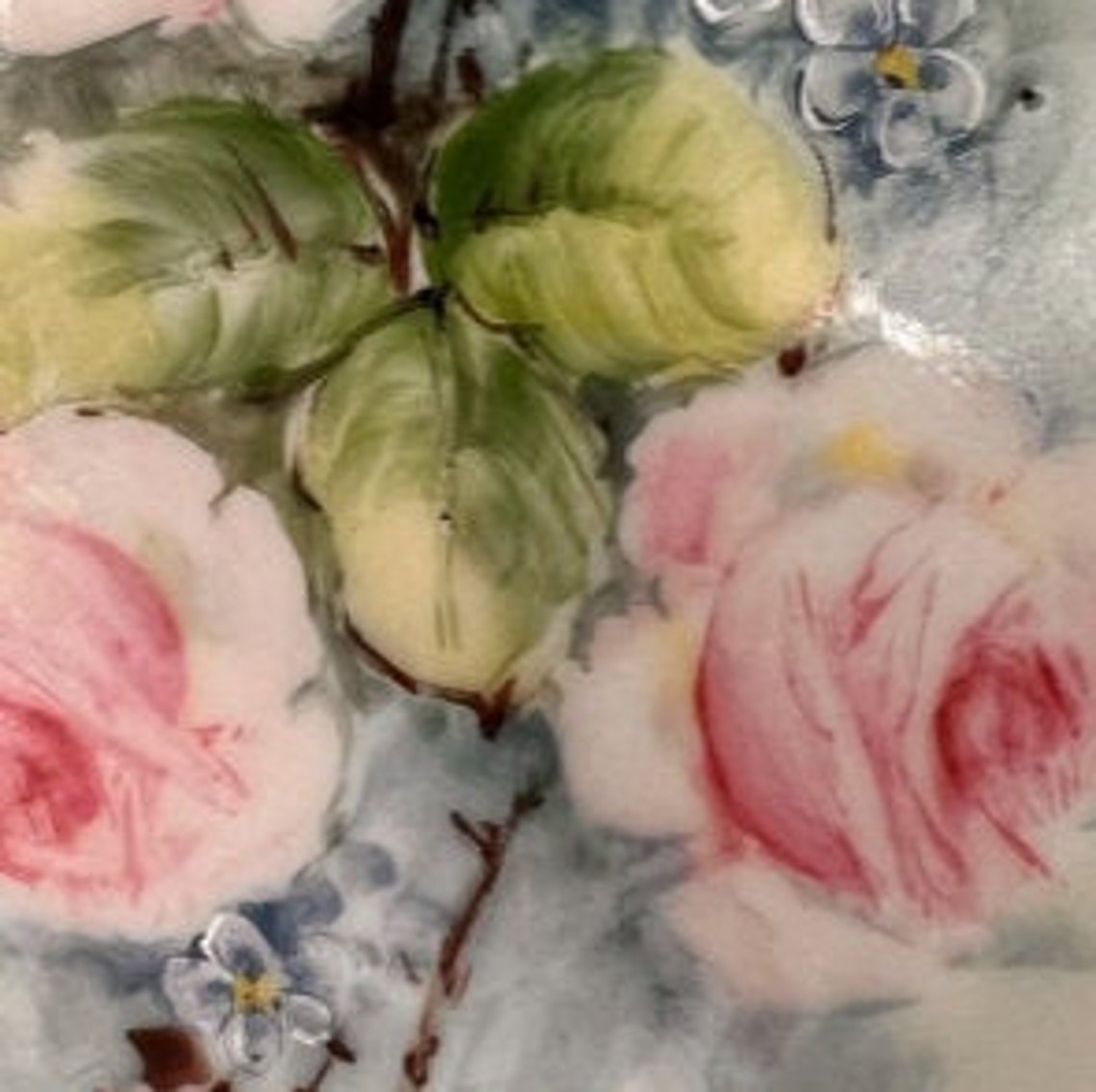 Antique Limoges Vase Hand Painted Porcelain Limoges Vase Etsy