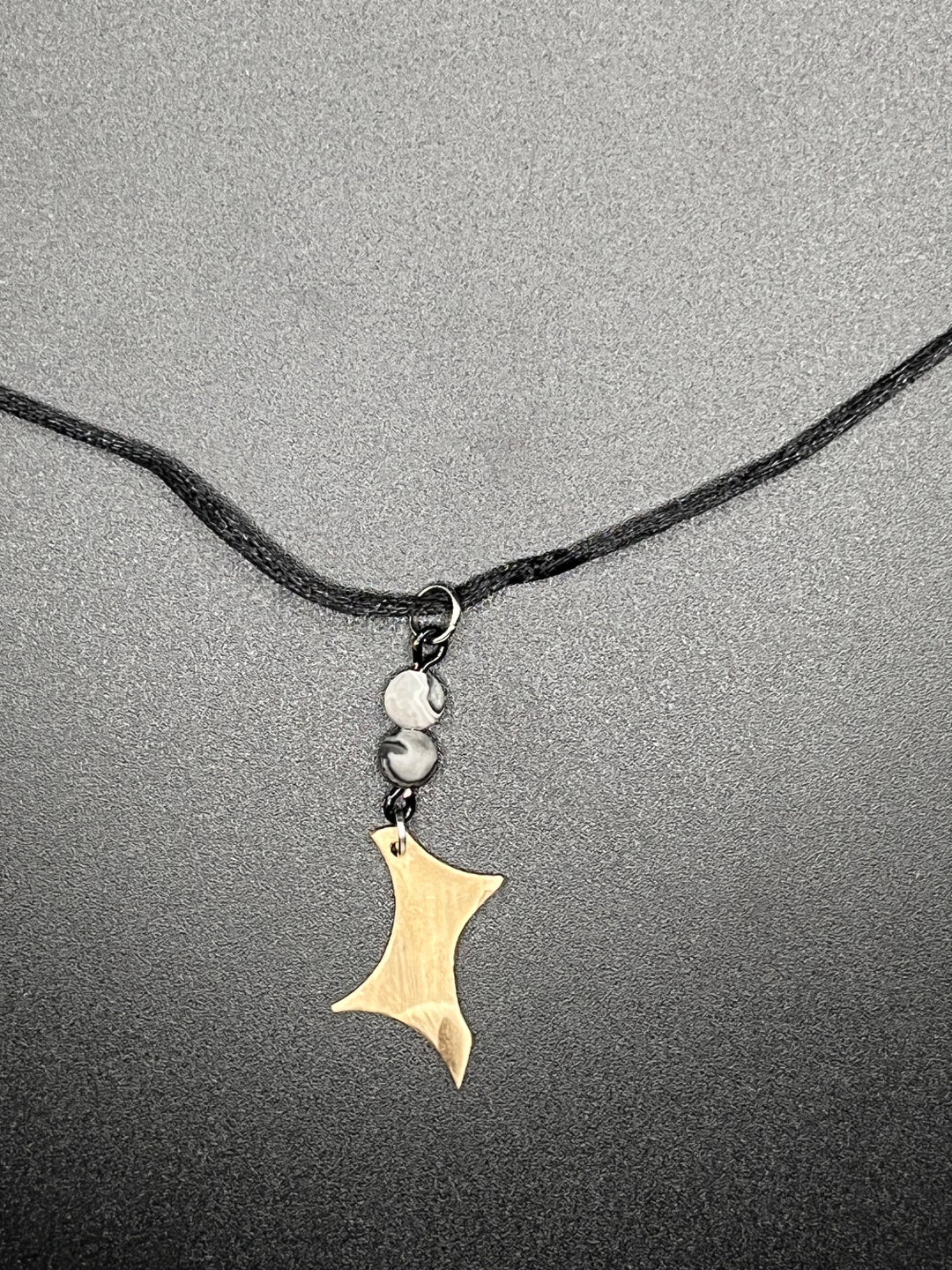 Recycled Cymbal Jewelry Necklace Storm Clouds Etsy