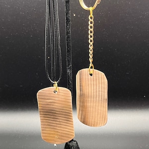 Recycled Cymbal Jewelry Personalized Dog Tag...Necklace or Key Chain - Your Choice!, Gift for Musician or Music Lover