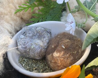 Catnip Infused Felted Wool Cat Toys