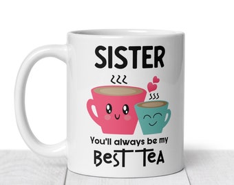 Gift for Sister. You will always be my bestie. Rude Sister Gift. Funny Mug for Sister. Sister birthday gift