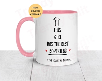 Best Boyfriend Mug, Girlfriend Gift, This Girl has the best boyfriend Mug,  Valentine’s Day Gift,Anniversary Mug, Birthday
