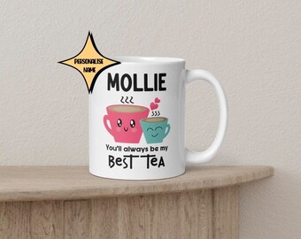 Bestfriend Birthday Mug. Bestie Gift. Bestie you will always be my bestie coffee mug. Funny best friend coffee mug