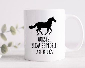Funny Horse MUG, funny mug, Equestrian gift. Gift for Horse mum. Horse lover