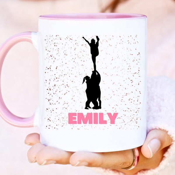 Personalised Cheerleader Mug  - Cheerleading Mug - Cheer Mug - Cheer Mug for Coach - Tumble Mug - Cheerleader Mug - Cheer Coach Mug - Name