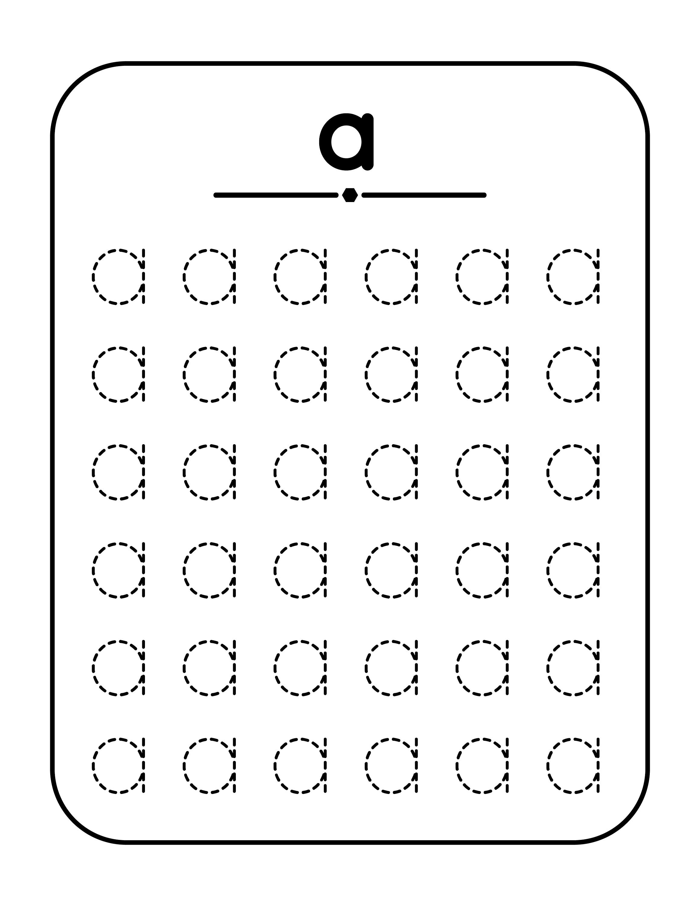 Printable Alphabet Letters And Number Tracing Worksheets Pre k To