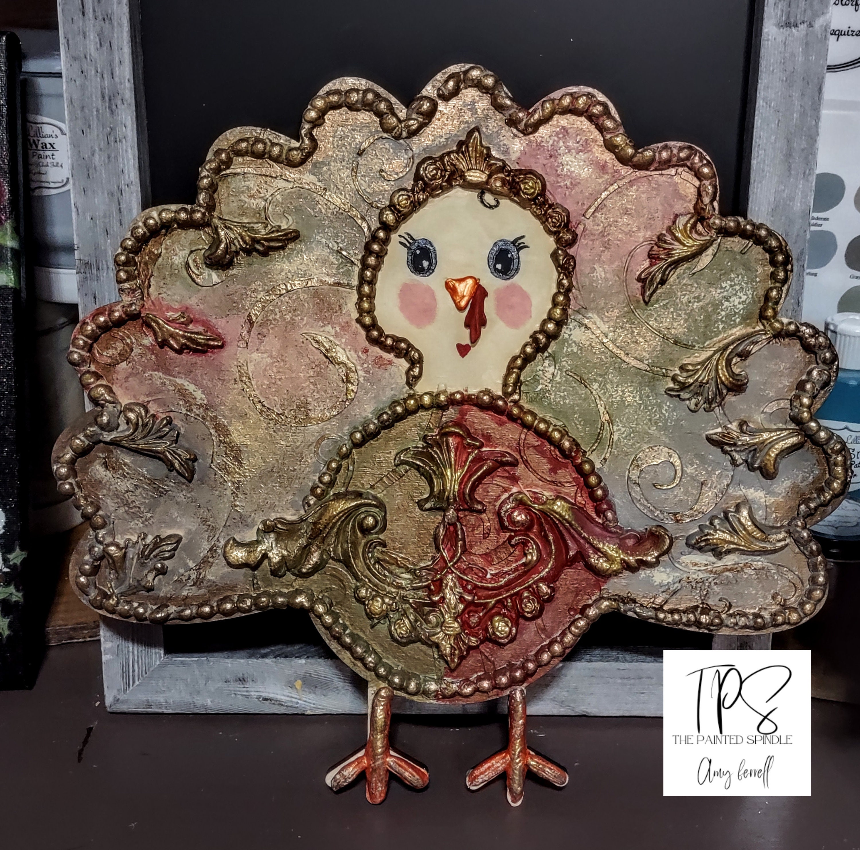wood turkey cut out