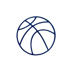 24 troqueles de baloncesto, recortes de baloncesto, recortes de forma de papel de baloncesto, tablero de anuncios de baloncesto, recortes de forma de baloncesto,