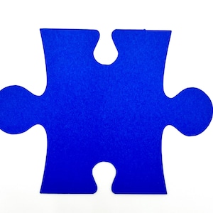 Paper Puzzle Piece Die Cuts: Scrapbooking Cutouts, 24 Pack