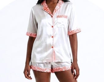 Ensemble lingerie en satin "AGNIMA"