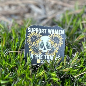 Support women in the trades sticker