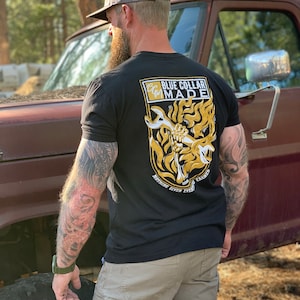 Blue Collar T-shirt | Blue Collar Flame | Support the Trades | Blue Collar gifts | Tradeswomen | Blue Collar Shirt | Tradesmen Shirt