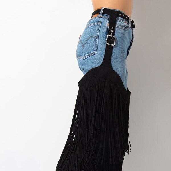 Western Chaps Women Etsy