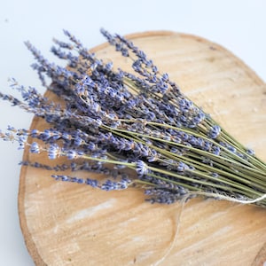 Dried lavender bunch, dried lavender sprigs, lavender bouquet for vase, centrepiece, DIY flowers, loose floral stems