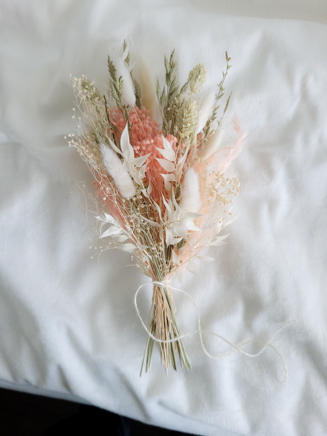 Dried Floral Bouquet, Medium Flower Arrangement, Handtied Dried Flower