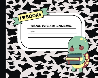 Buch Journal Vorlage | Trendiges Buch Journal | Lese-Tracker | Lesebuch | Buch Lesebuch für GoodNotes | Buch Tracker | Logbuch