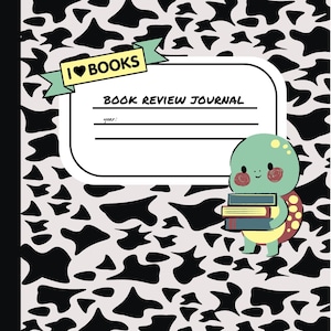 Book Journal Template | Trendy Book Journal | Reading Tracker |  Reading Log |  Book Reading Journal for GoodNotes | Book Tracker | Book Log