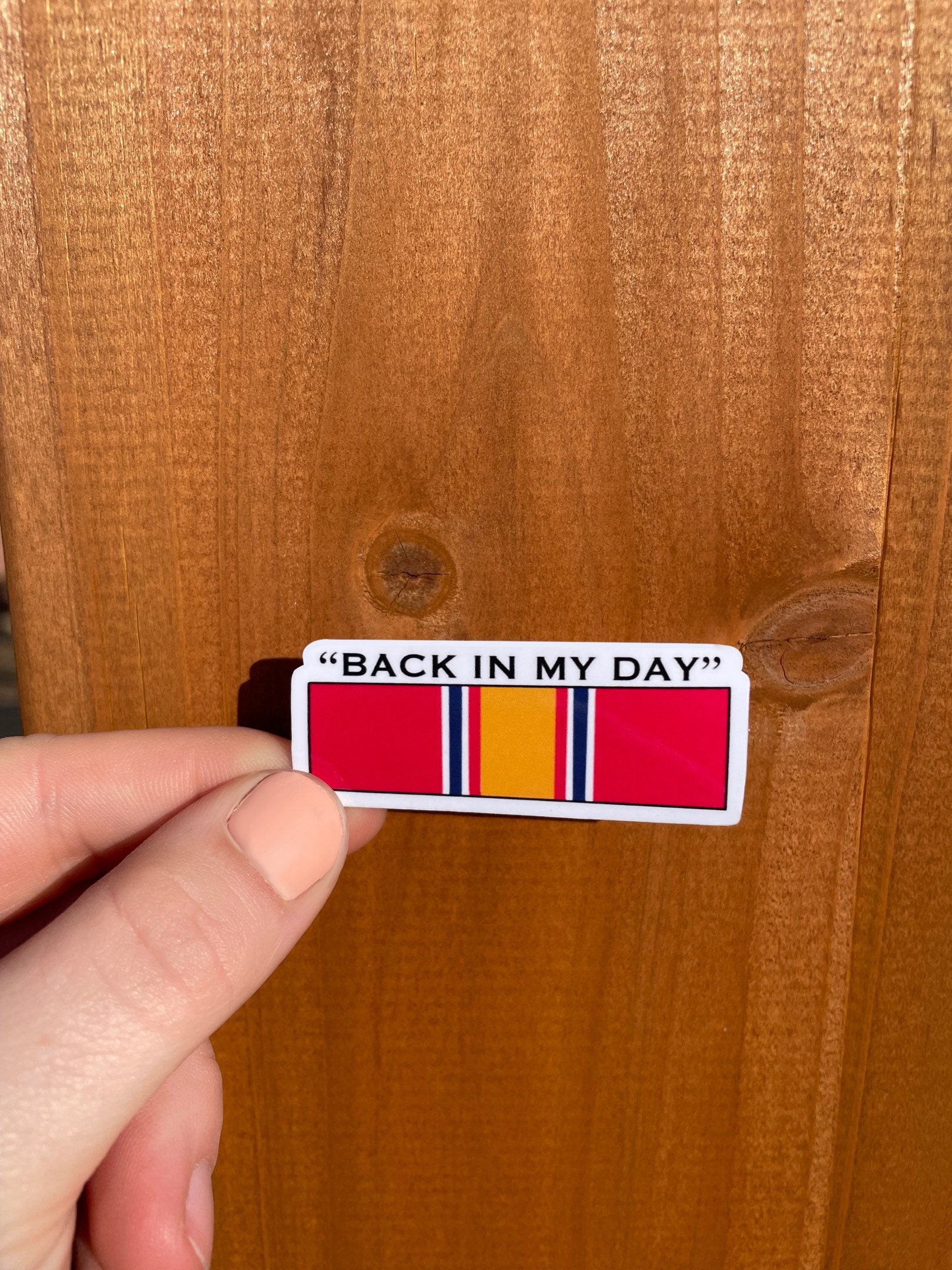 Funny Military Sticker Water Bottle Sticker Army Sticker Etsy