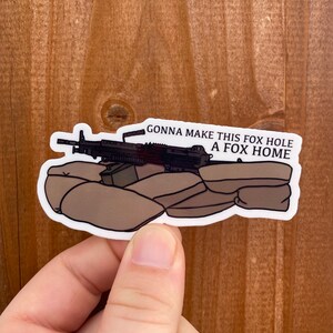 Funny Military Sticker, Army, Marines, Air Force, Military, Navy, National Guard, Reserves, Water Bottle Sticker, Infantry