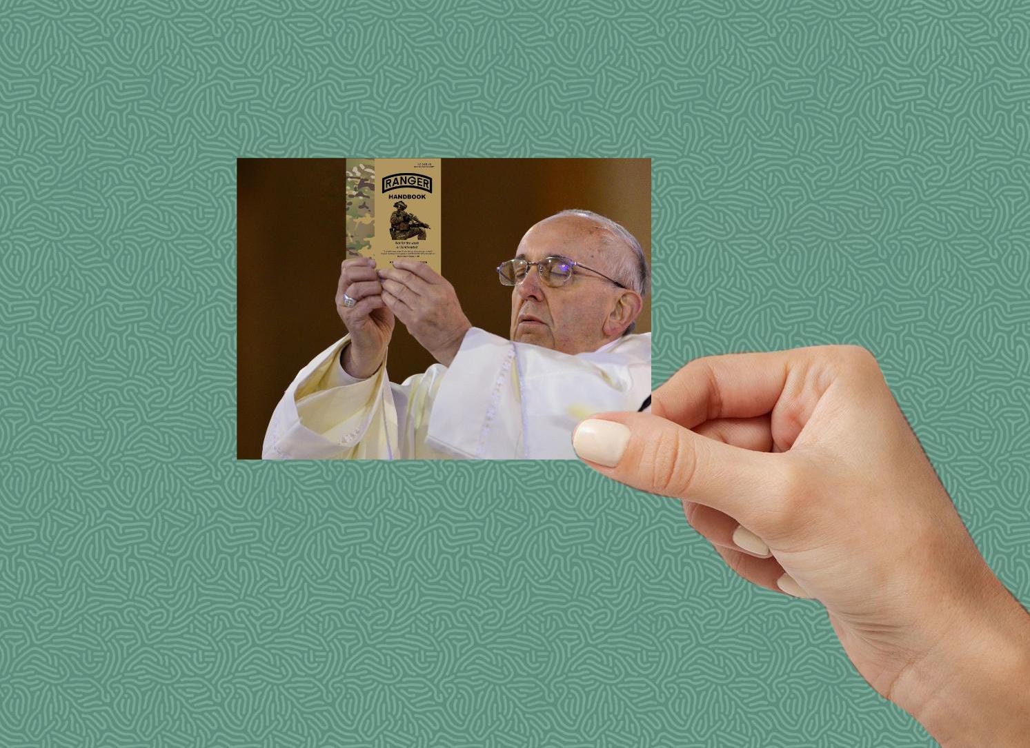 Funny Ranger School Handbook Sticker - Etsy, image size:1493x1085