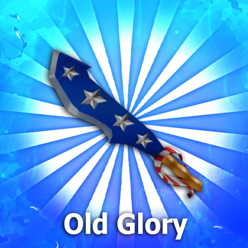 Roblox MM2 Murder Mystery 2 Old Glory read Description Fast Etsy