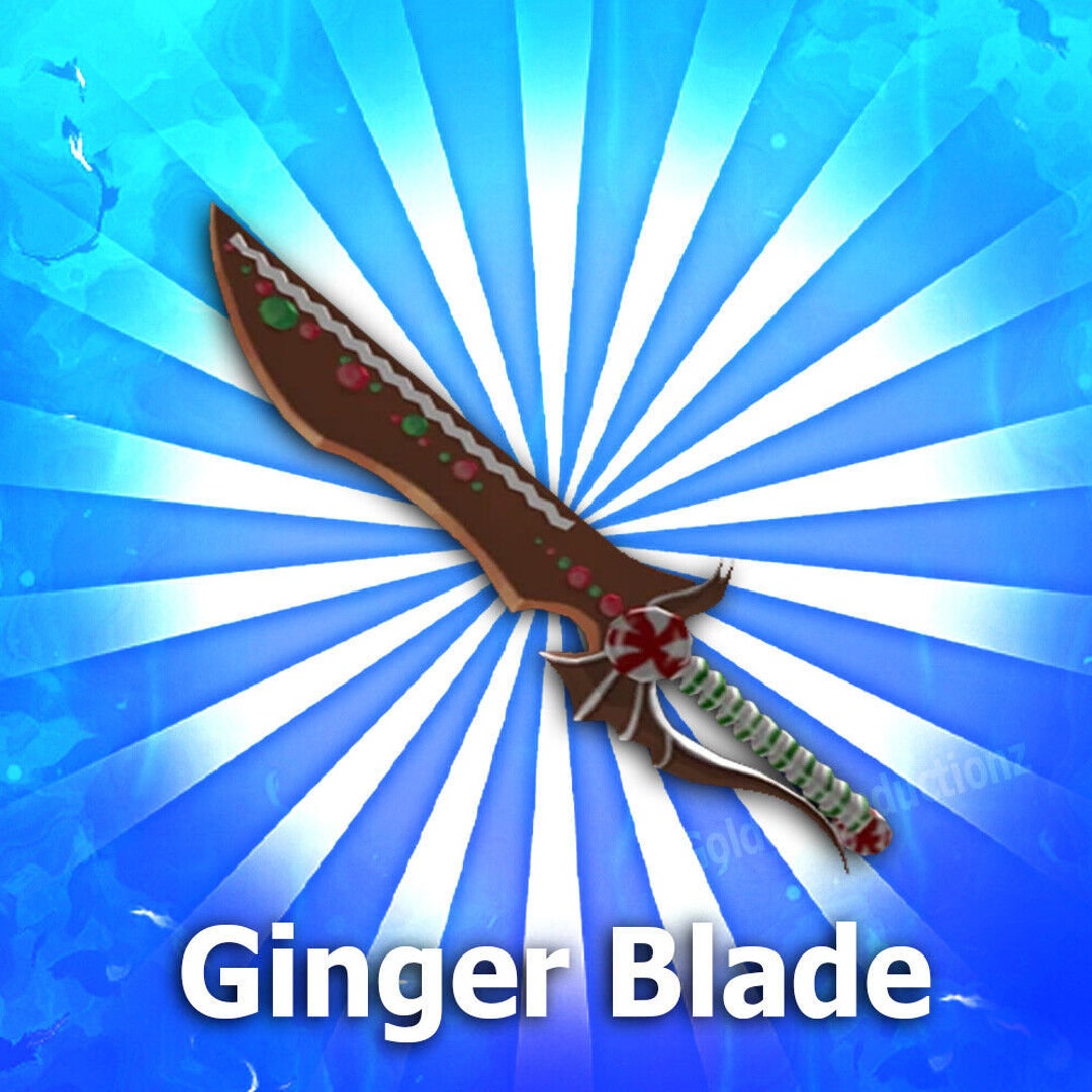 Roblox MM2 Murder Mystery 2 Gingerblade read Description Etsy