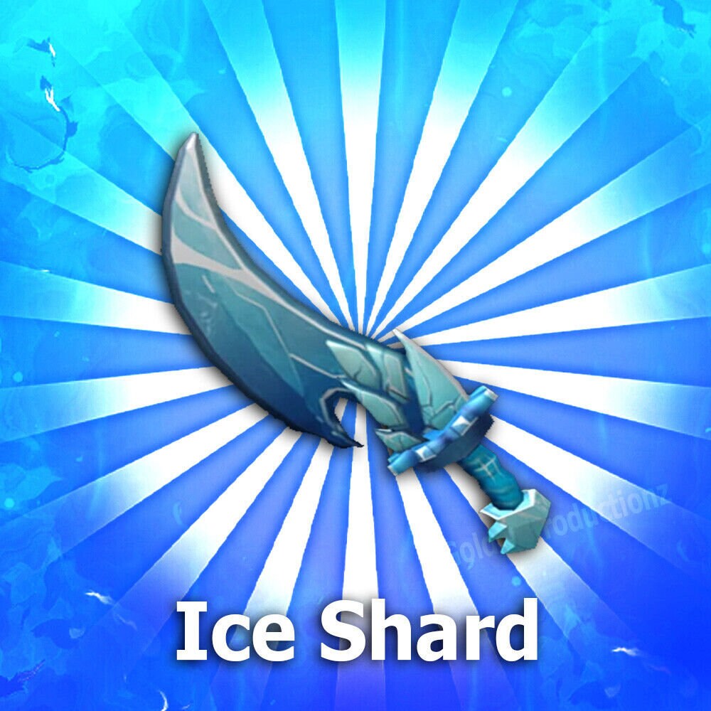 Roblox MM2 Murder Mystery 2 Ice Shard read Description Fast Etsy