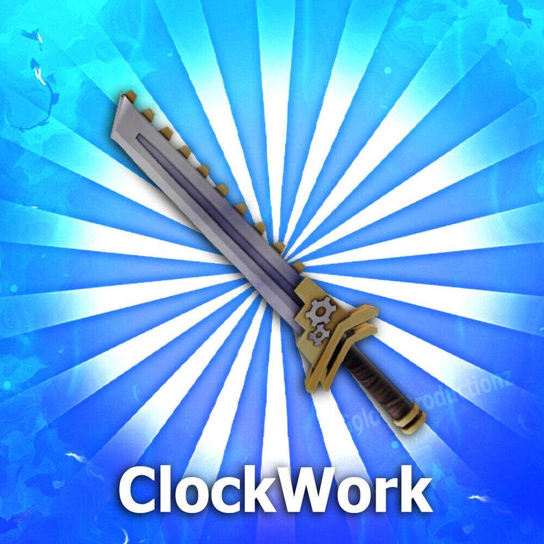 Roblox MM2 Murder Mystery 2 Clockwork read Description Fast Etsy