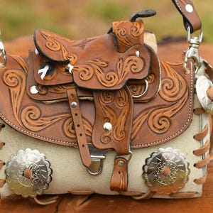 Cartera Roper personalizable de cuero hecha a mano