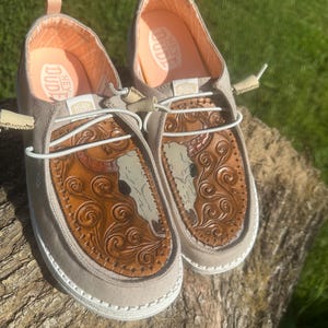 Customizable Leather Hey Dudes (Women&#39;s)
